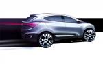 Hyundai HED-6 Concept Sketches 2009 года